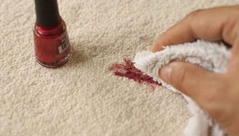 How To Remove Nail Polish Stains From Your Carpet
